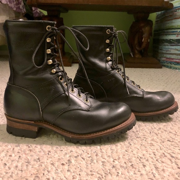 Steel Toe Combat Boots 